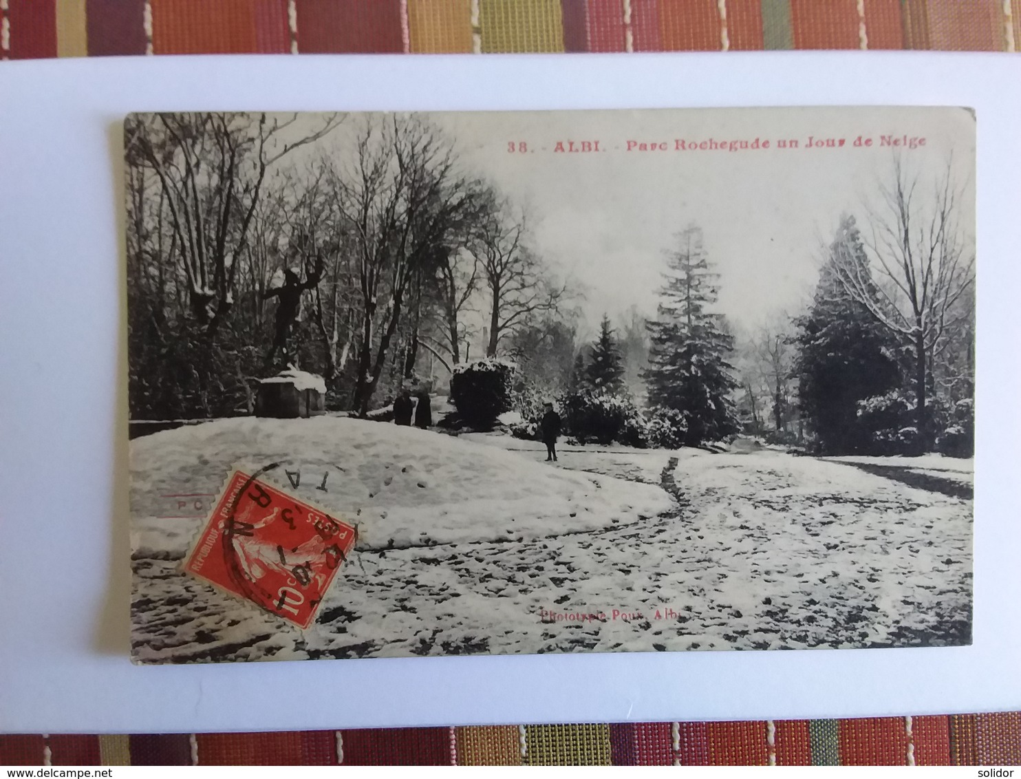 ALBI -  PARC ROCHEGUDE UN JOUR DE NEIGE - Albi