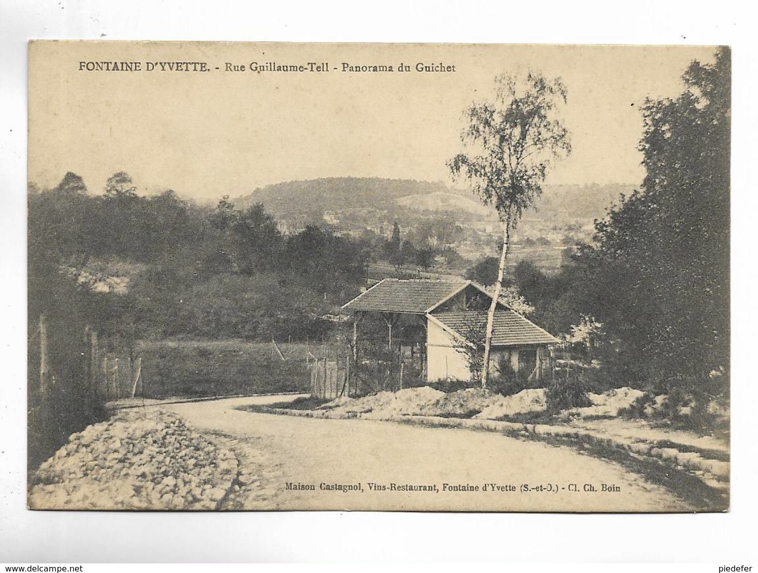 91 - FONTAINE D' YVETTE - Rue Guillaume Tell - Panorama Du Guichet - Autres & Non Classés