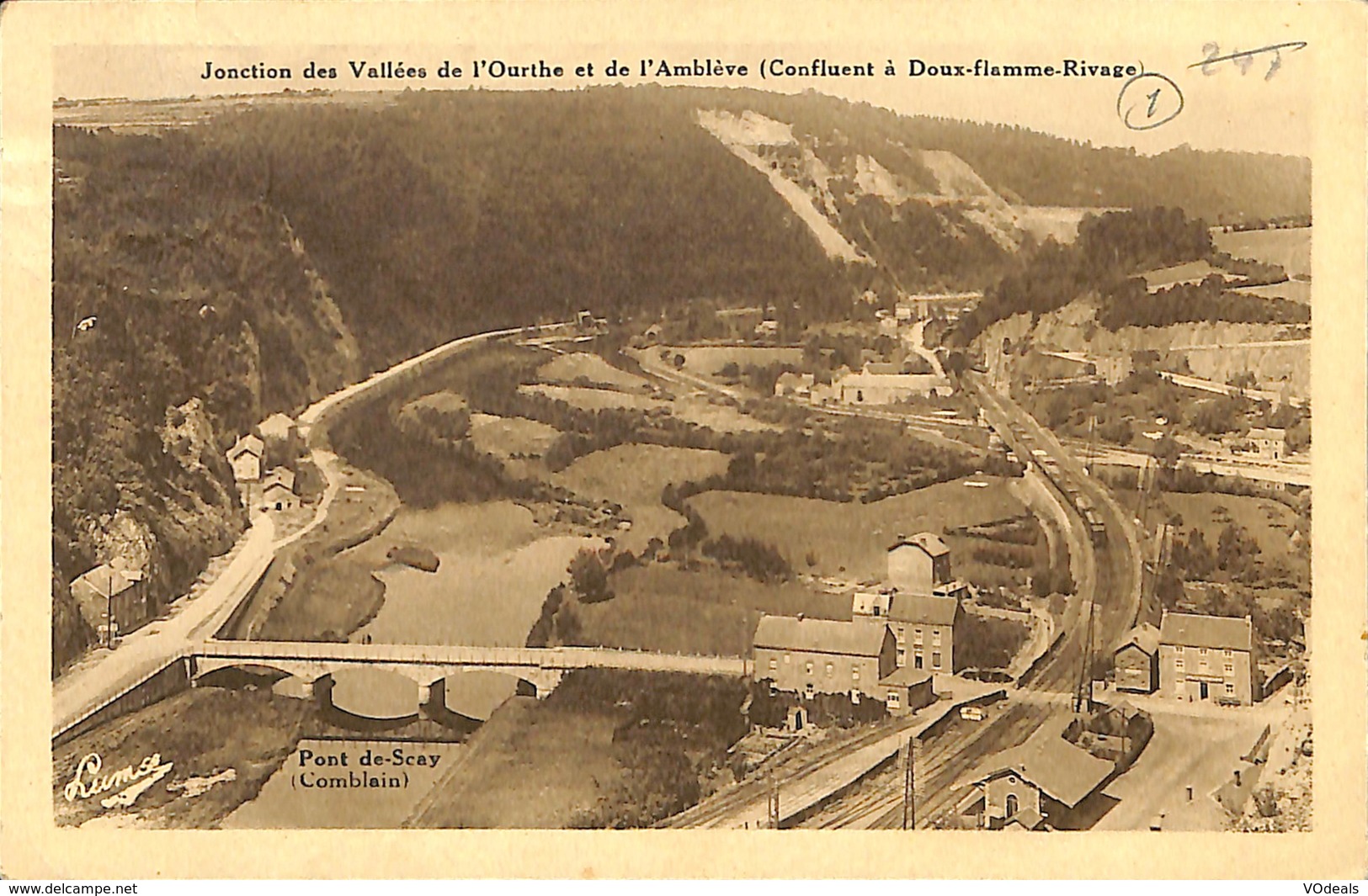 CPA - Belgique - Comblain-au-Pont - Confluent De L'Ourthe Et De L'Amblève - Comblain-au-Pont