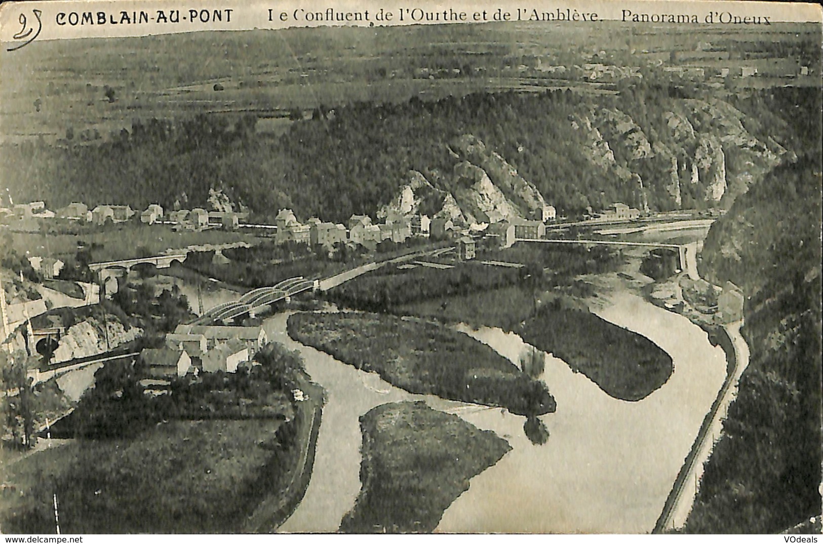 CPA - Belgique - Comblain-au-Pont - Le Confluent De L'Ourthe Et De L'Amblève - Comblain-au-Pont