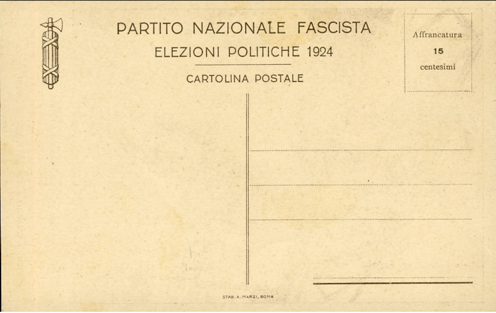 1924-cartolina Propaganda Anticomunista A Cura Del Partito Nazionale Fascista - Patriottiche