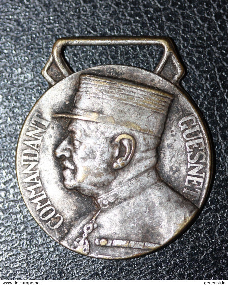 Médaille Décoration (sans Ruban) "Oeuvre Des Pupilles Des Sapeurs Pompiers Français - Commandant Guesnet - 1936" - Pompiers