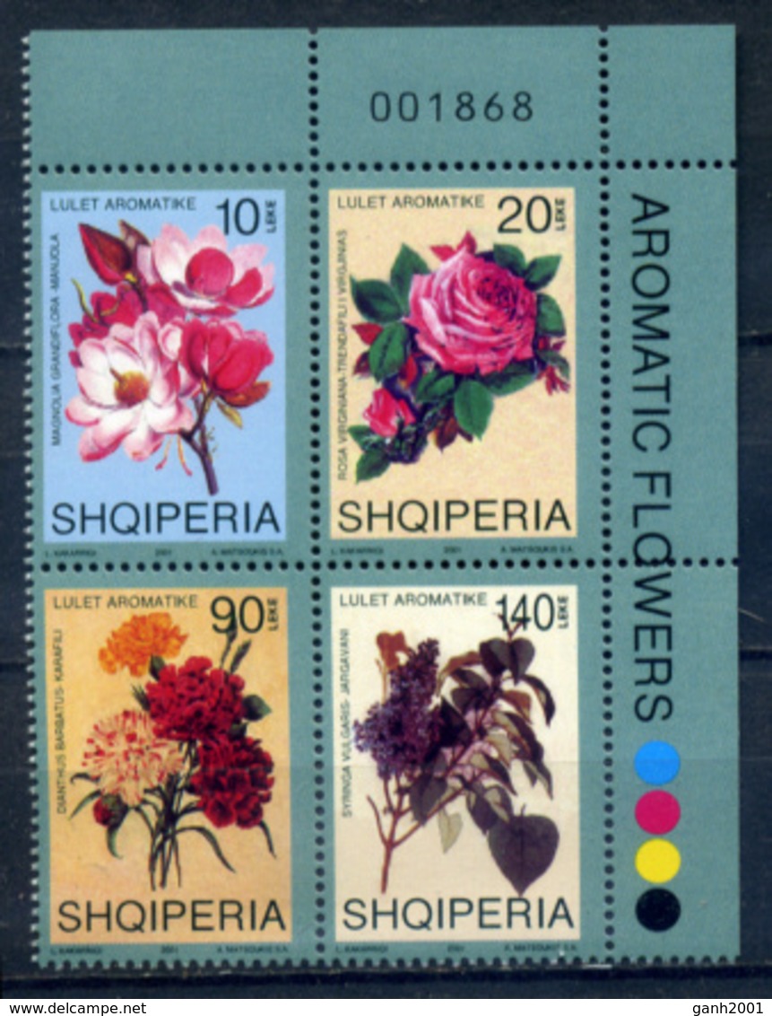 Albania 2001 / Flowers MNH Blumen Flores Fleurs / Ig06   5-64 - Otros & Sin Clasificación