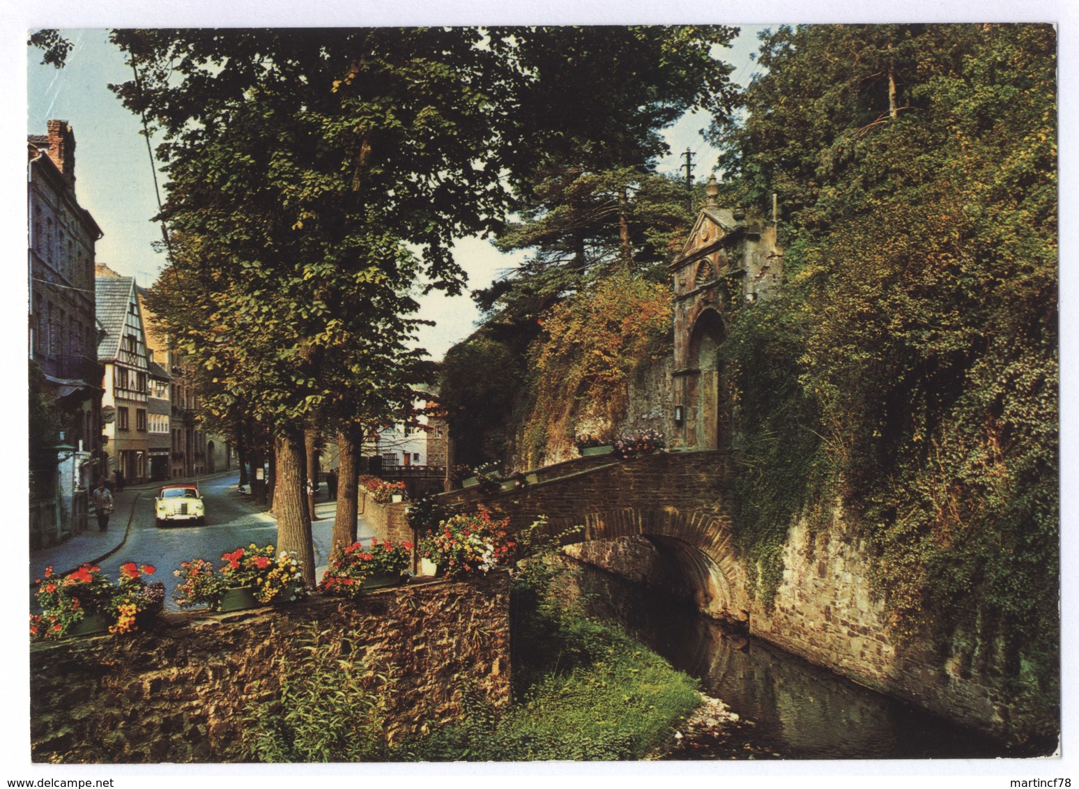 Bad Münstereifel Burgaufgang An Der Erft Gel. 1977 Sonderst. Bundeswehr-Ausstellung - Bad Muenstereifel