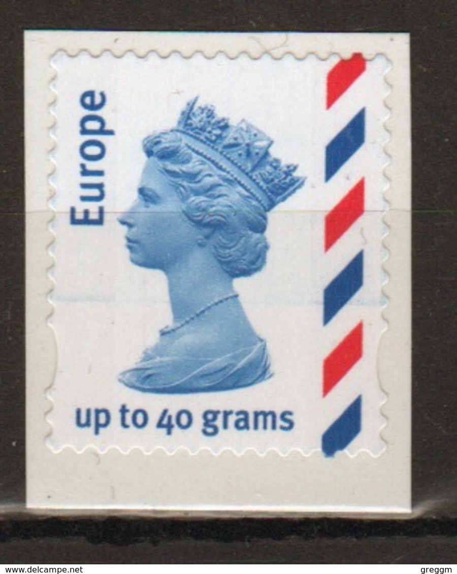 Great Britain 2003 Decimal Machin Europe Up To 40 Grams Définitive Stamp. - Unused Stamps