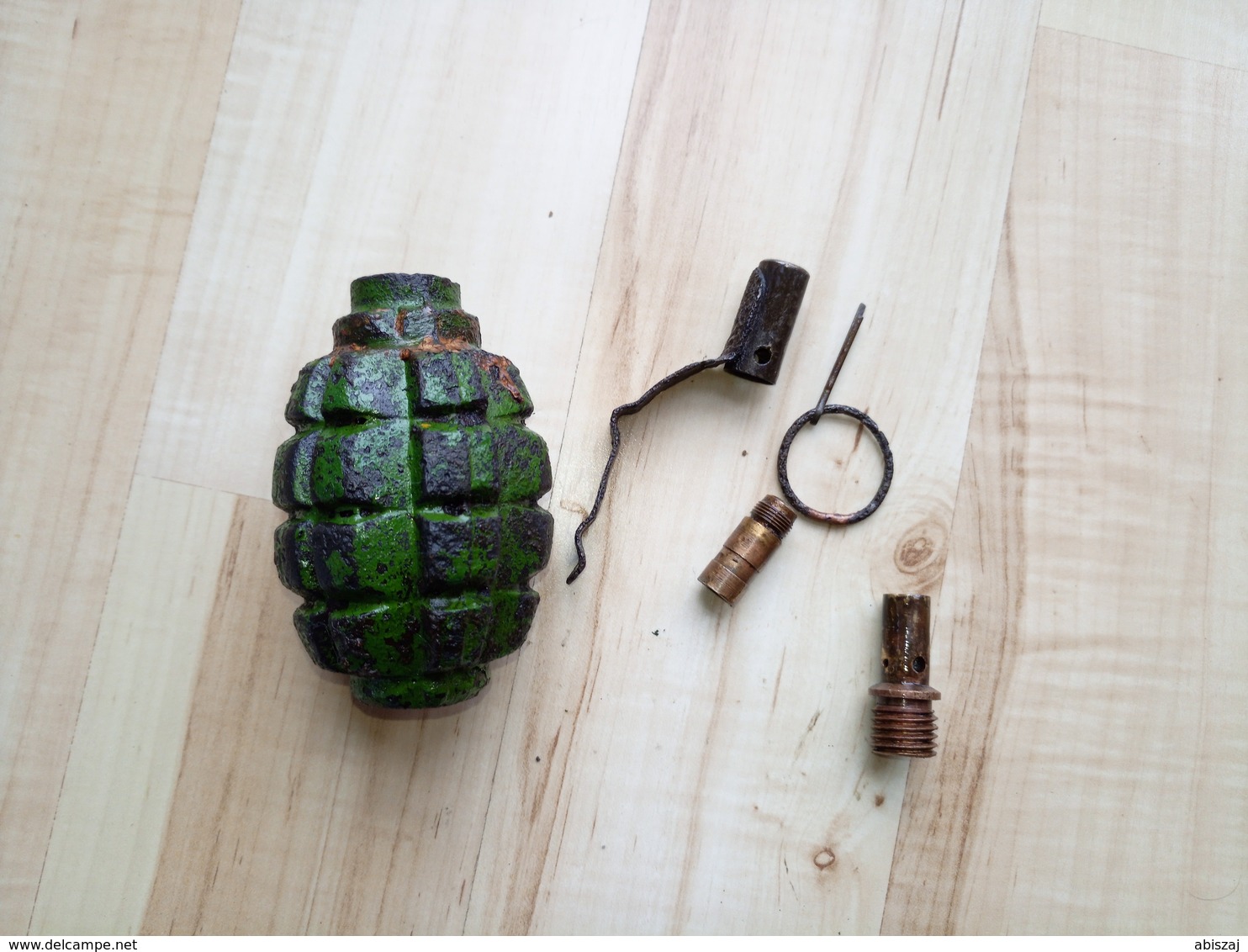 100% Original WWII F1 Russia GRENADE Neutralisé OBUS - Sammlerwaffen