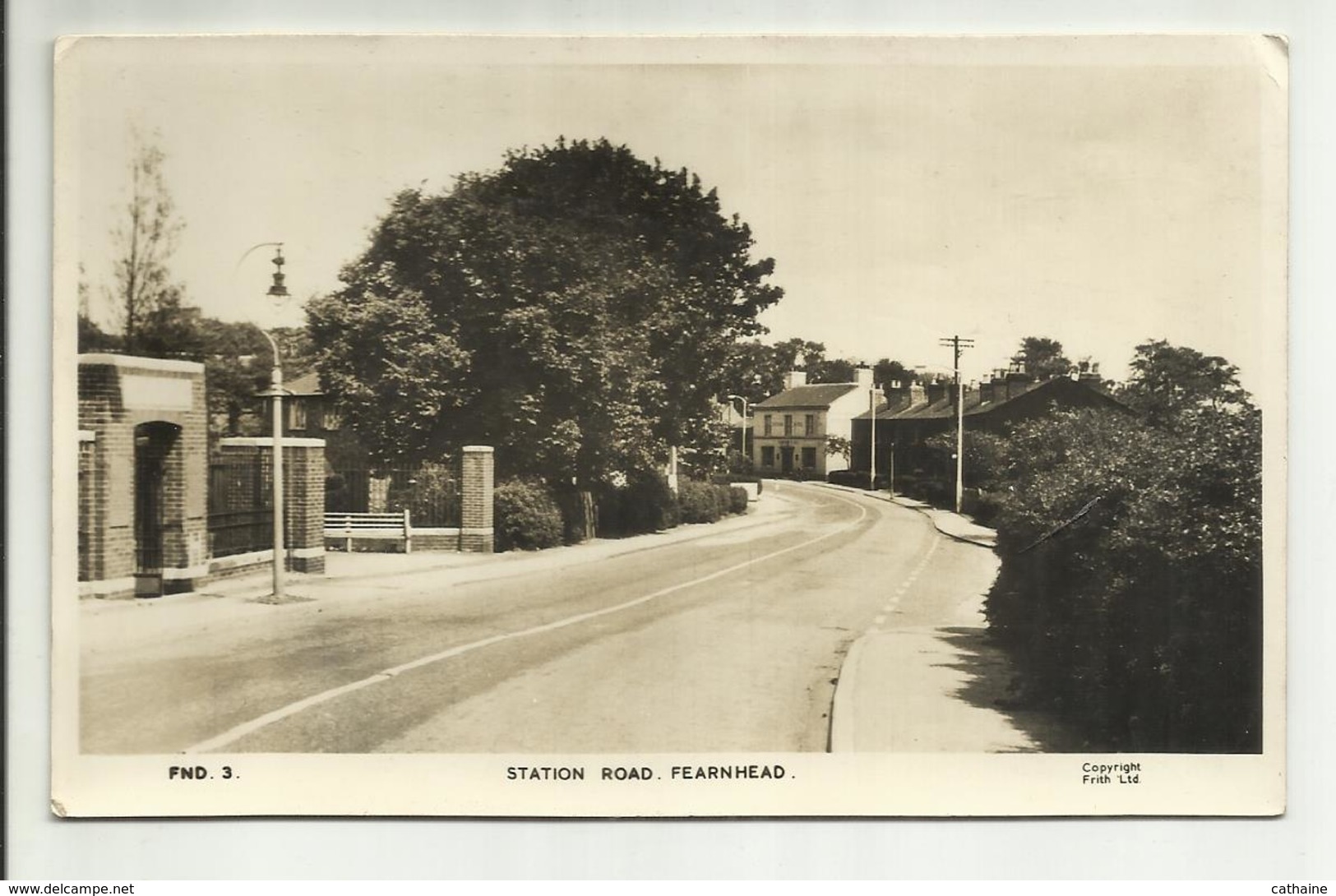 ANGLETERRE . WARRINGTON .  FERNHEAD . STATION ROAD - Autres & Non Classés