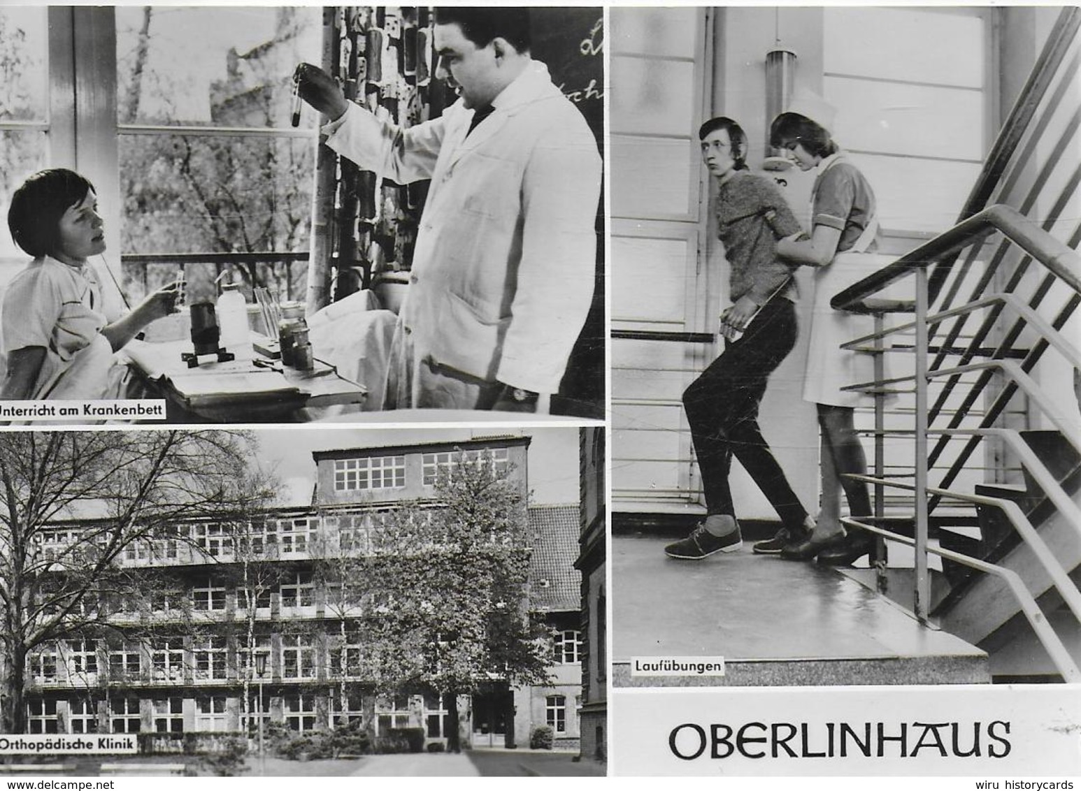 AK 0398  Potsdam-Babelsberg - Oberlinhaus ( Orthopädische Klinik ) / Ostalgie , DDR Um 1977 - Potsdam