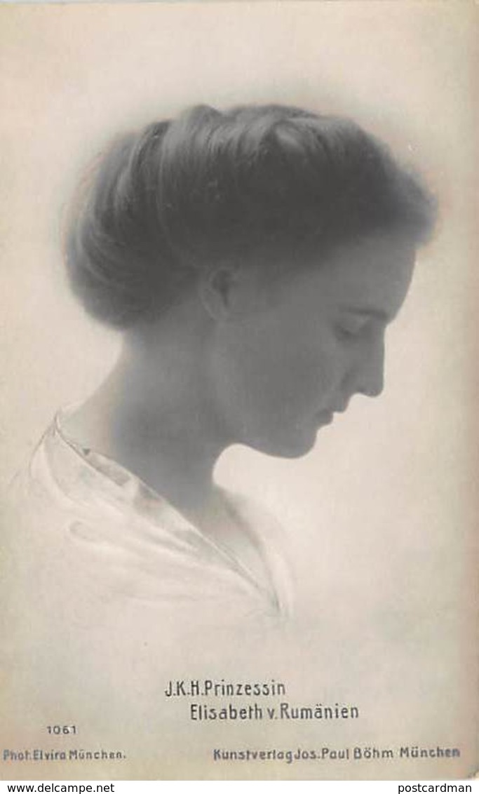 Romania - Princess Elizabeth. REAL PHOTO 2. - Romania