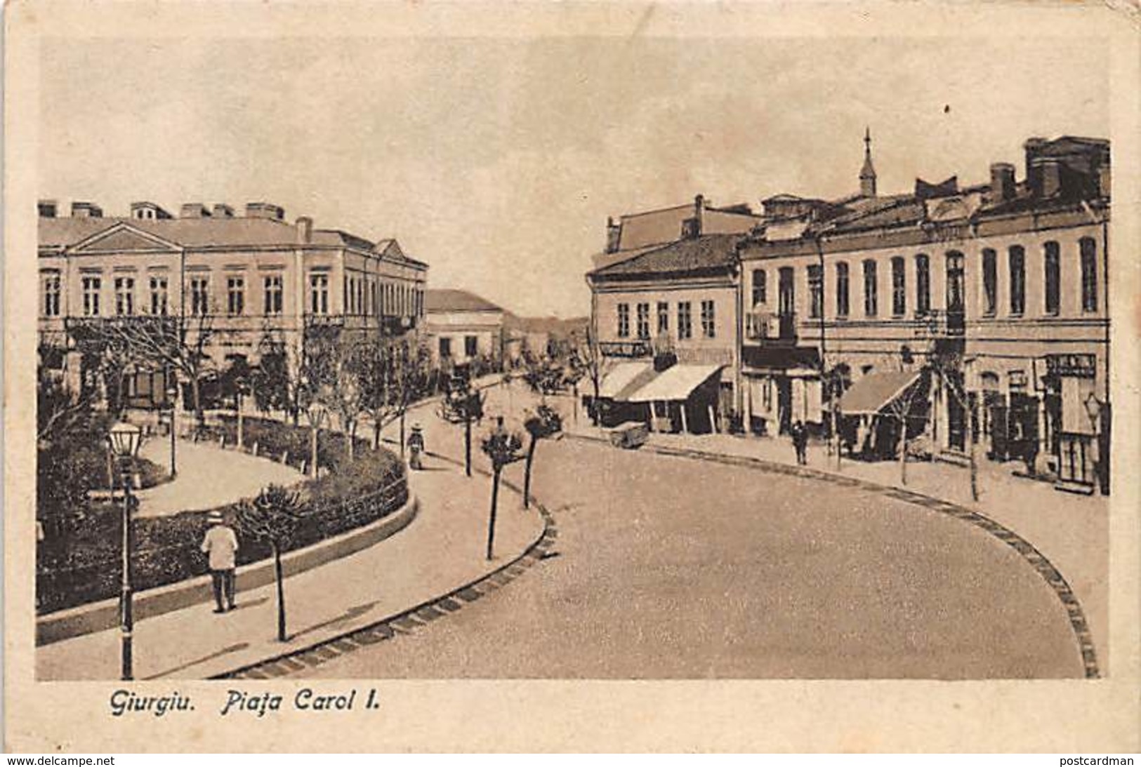 Romania - GIURGIU - Piata Carol I. - Roumanie