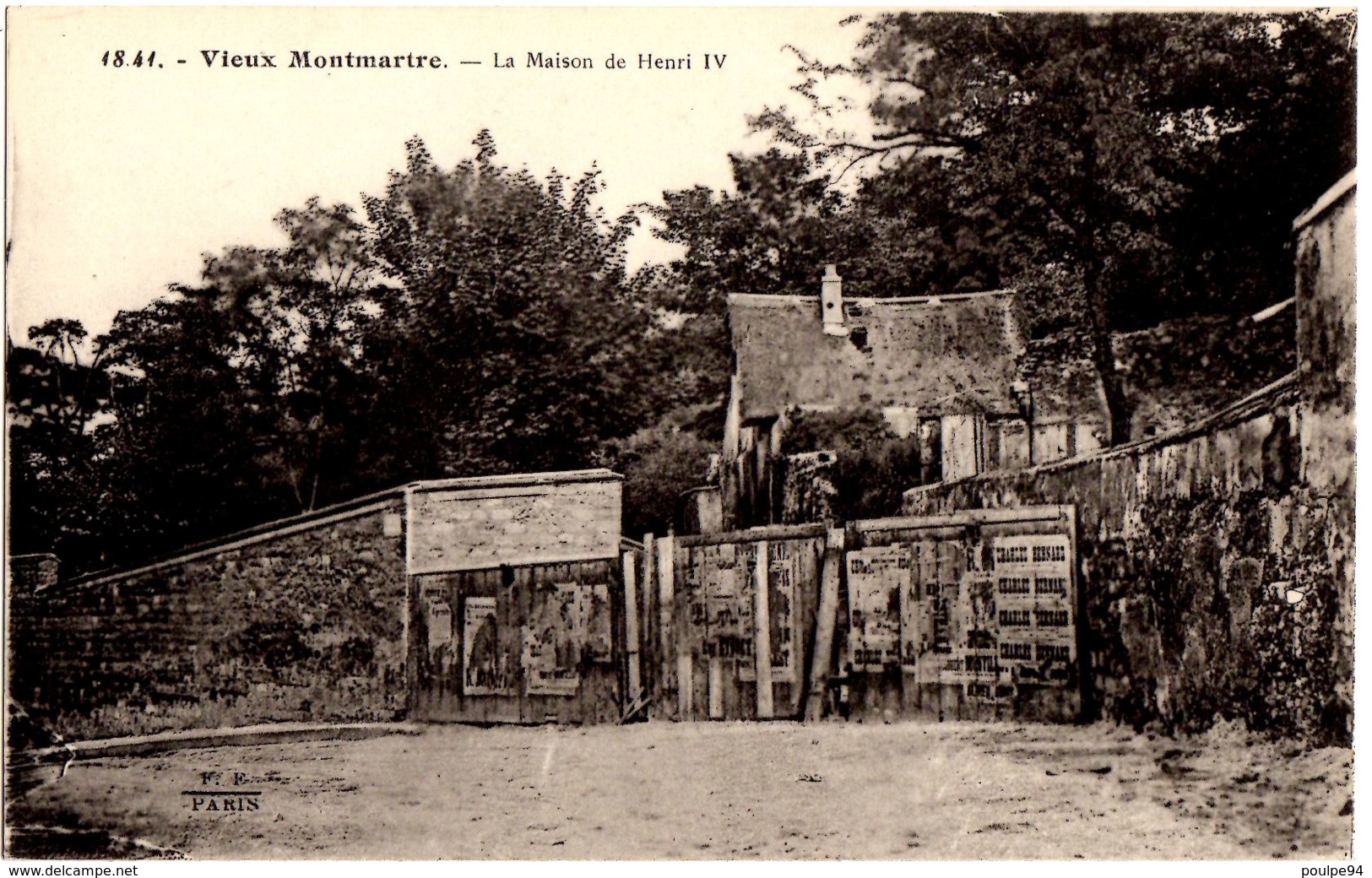 18.41- Vieux Montmartre - La Maison De Henri IV - Arrondissement: 18