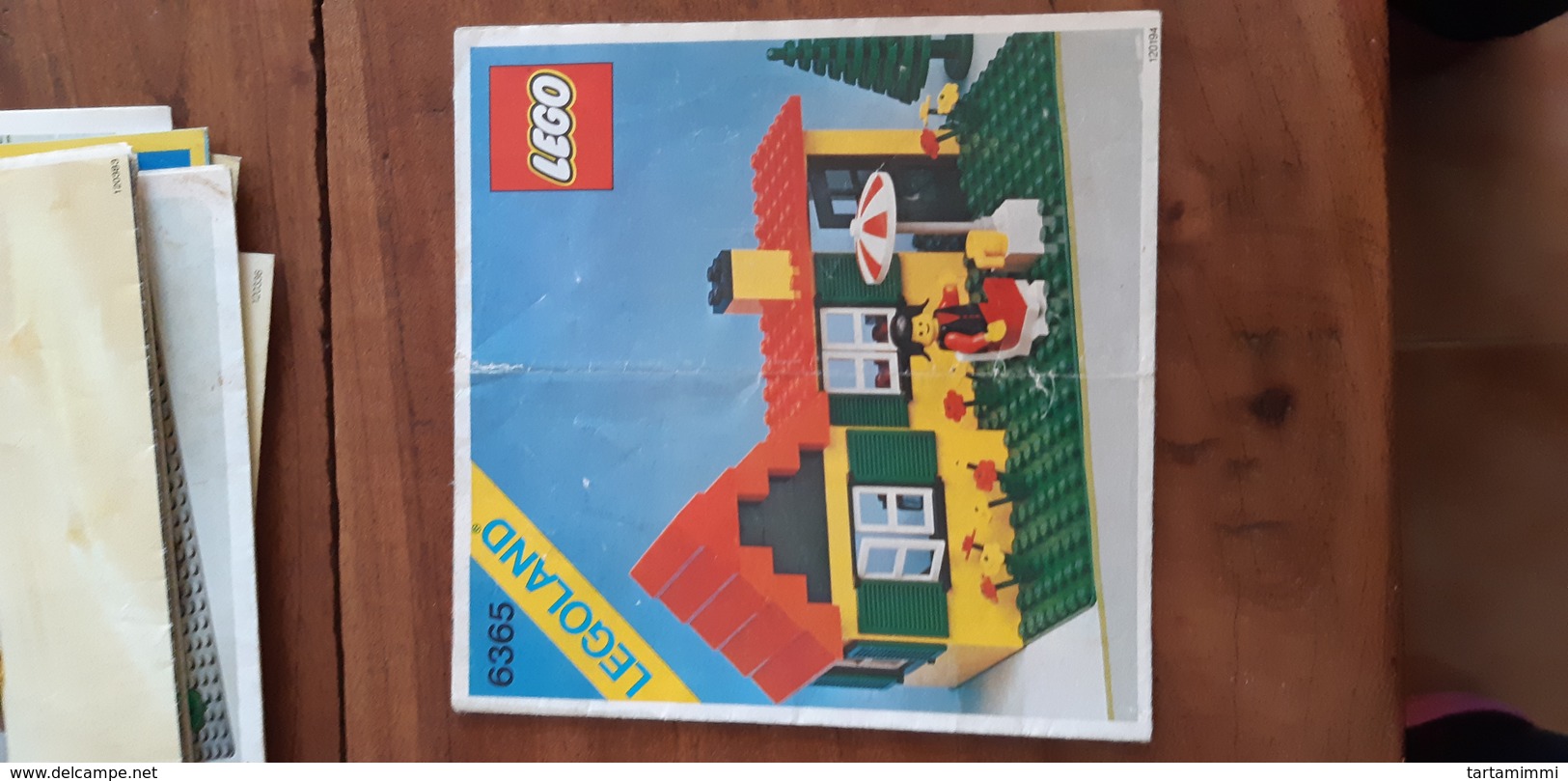 INSTRUCTIONS LEGO BRICKS 6365 ORIGINAL SUMMER COTTAGE HOUSE - Ontwerpen