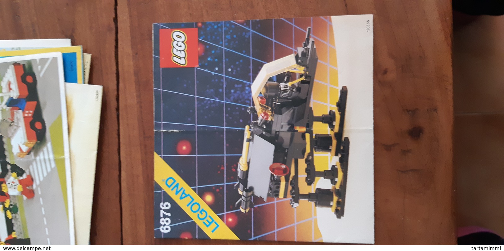 INSTRUCTIONS LEGO BRICKS 6876 ORIGINAL 1968 ALIENATOR SPACE - Planos