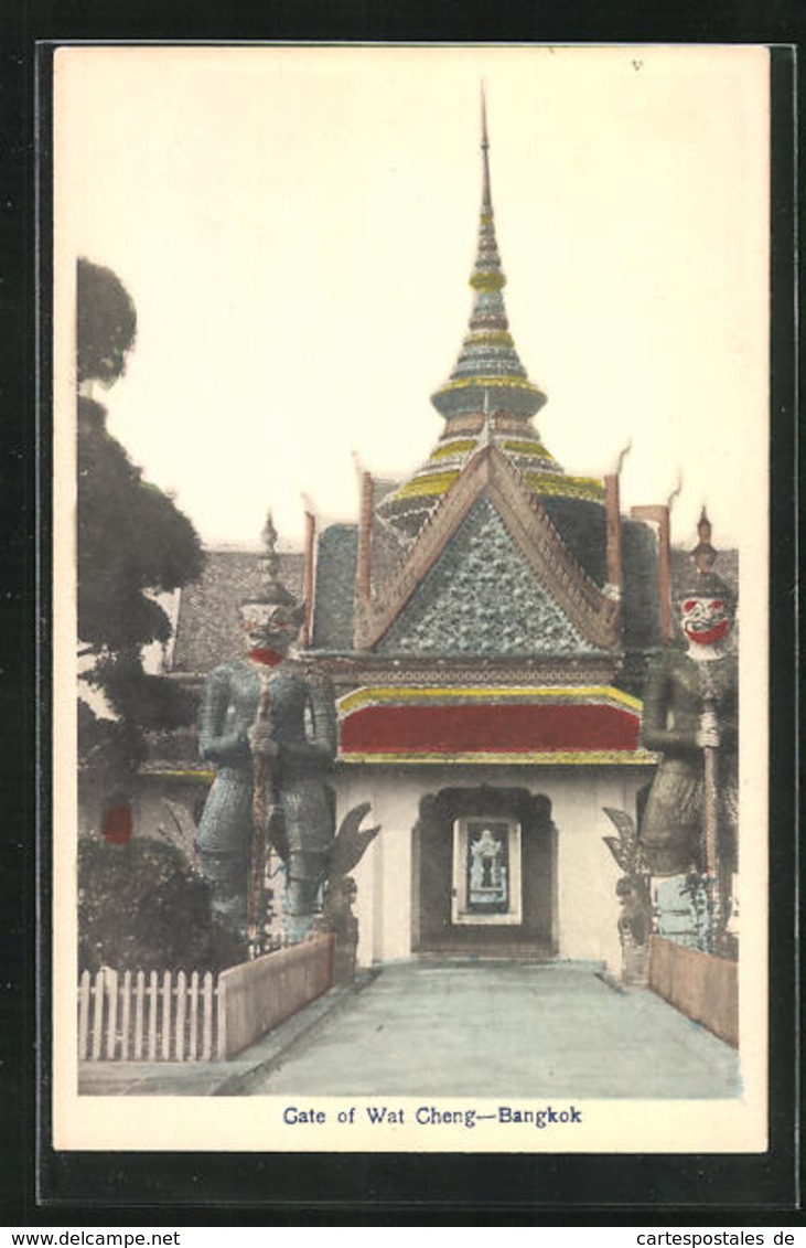 AK Bangkok, Gate Of Wat Cheng - Thaïland