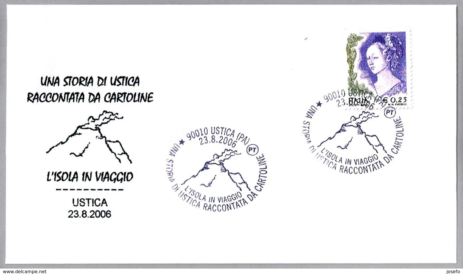 L'ISOLA IN VIAGGIO - VOLCAN - VOLCANO. Ustica, Palermo, 2006 - Volcans