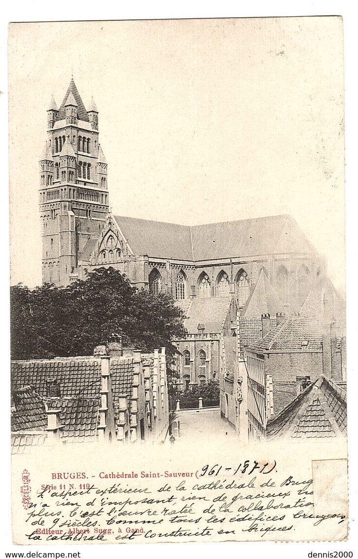 BRUGGE - BRUGES - Cathédrale Saint-Sauveur - Ed. Albert Sugg, Gand - Brugge