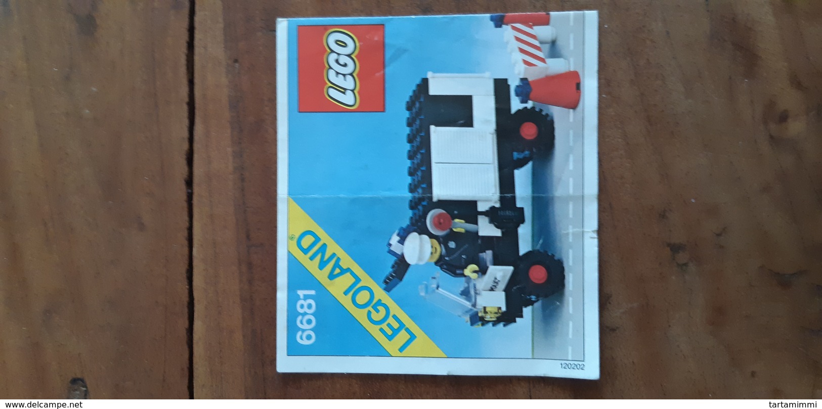 INSTRUCTIONS LEGO BRICKS 6681 ORIGINAL 1981 POLICE VAN - Piantine