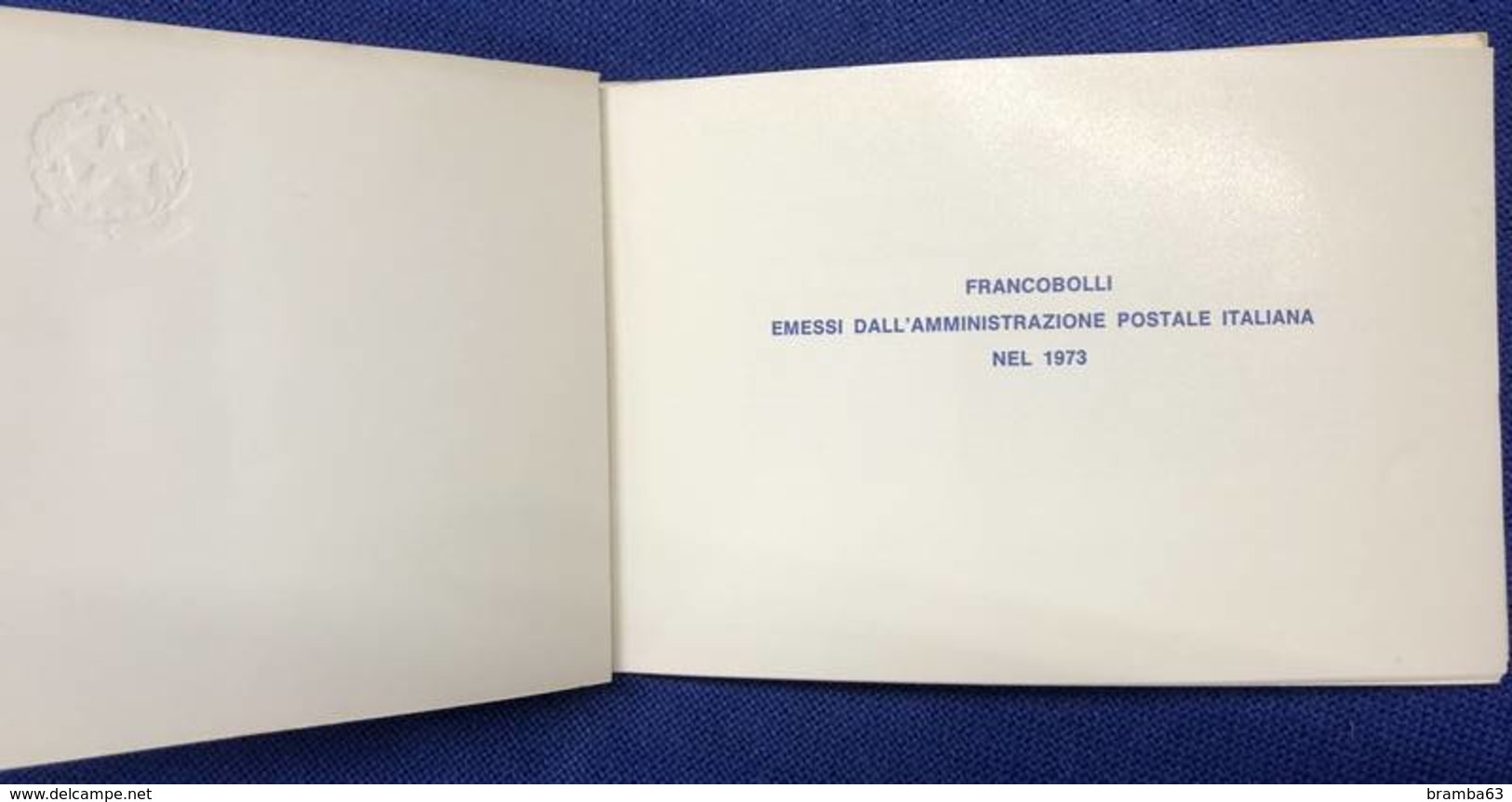 1973 Libretto Francobolli Emessi Amministrazione Postale Italiana - Completo Nuovo (come Da Scansione) - Full Years