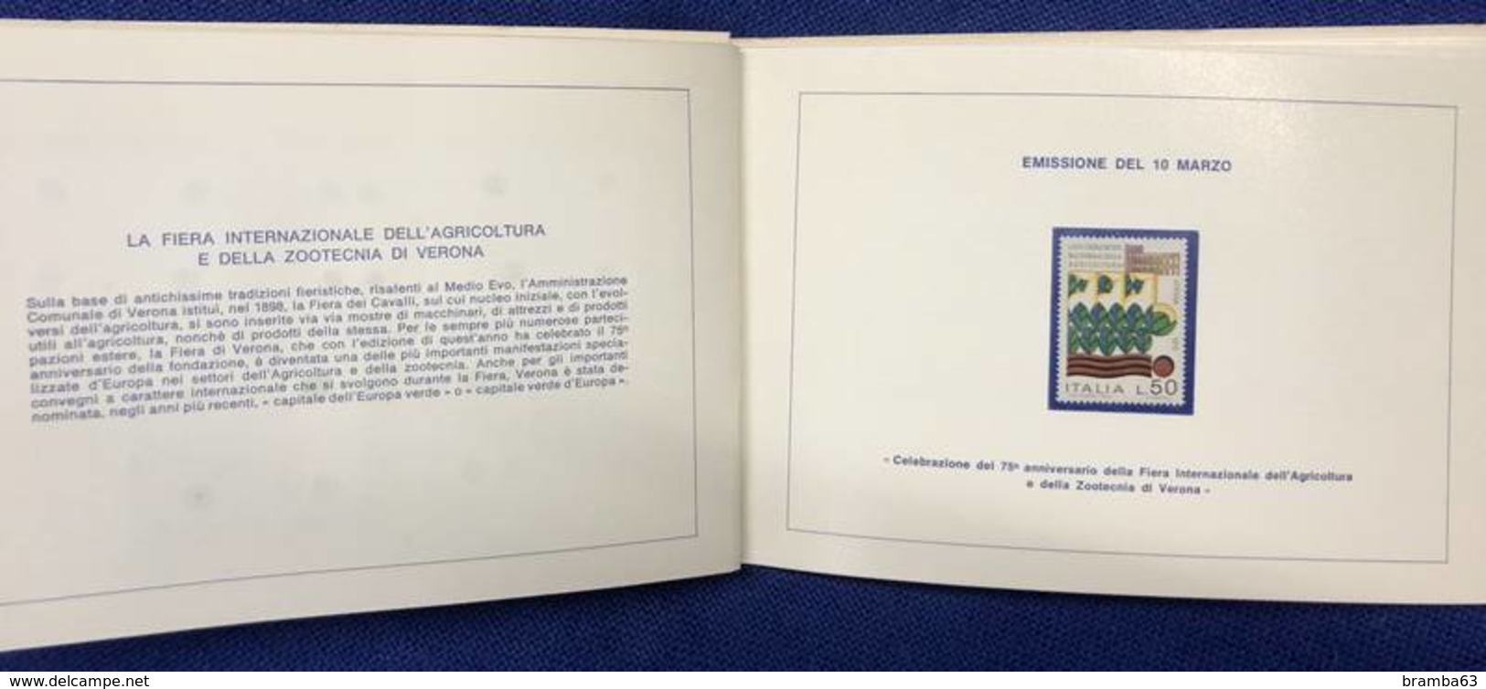 1973 Libretto francobolli emessi amministrazione postale italiana - completo nuovo (come da scansione)