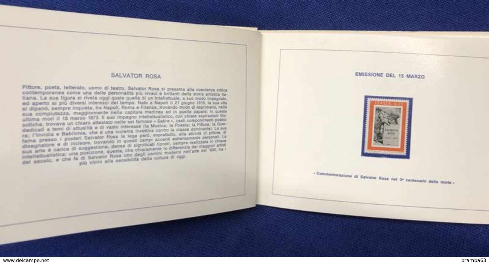 1973 Libretto francobolli emessi amministrazione postale italiana - completo nuovo (come da scansione)