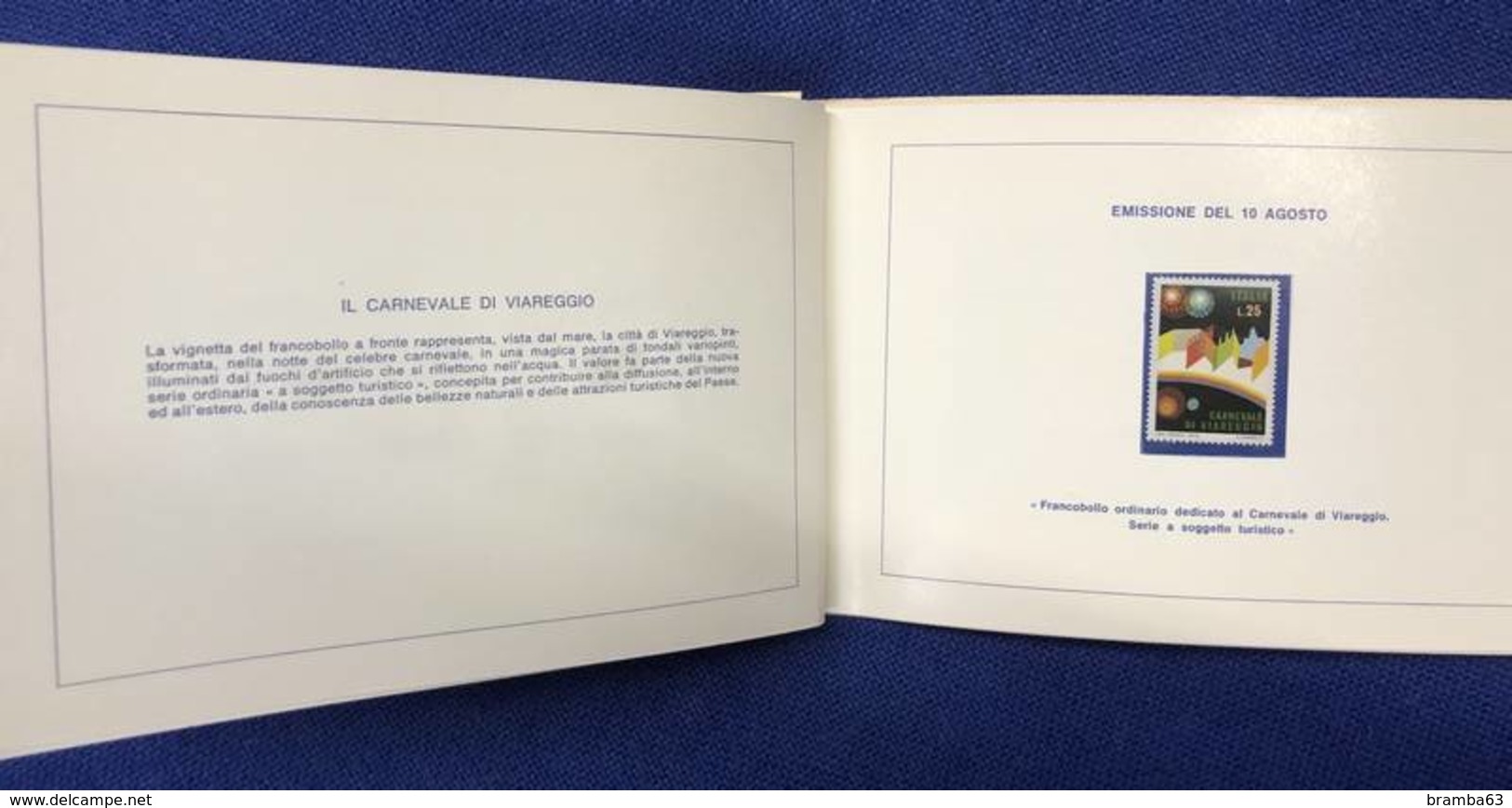 1973 Libretto francobolli emessi amministrazione postale italiana - completo nuovo (come da scansione)