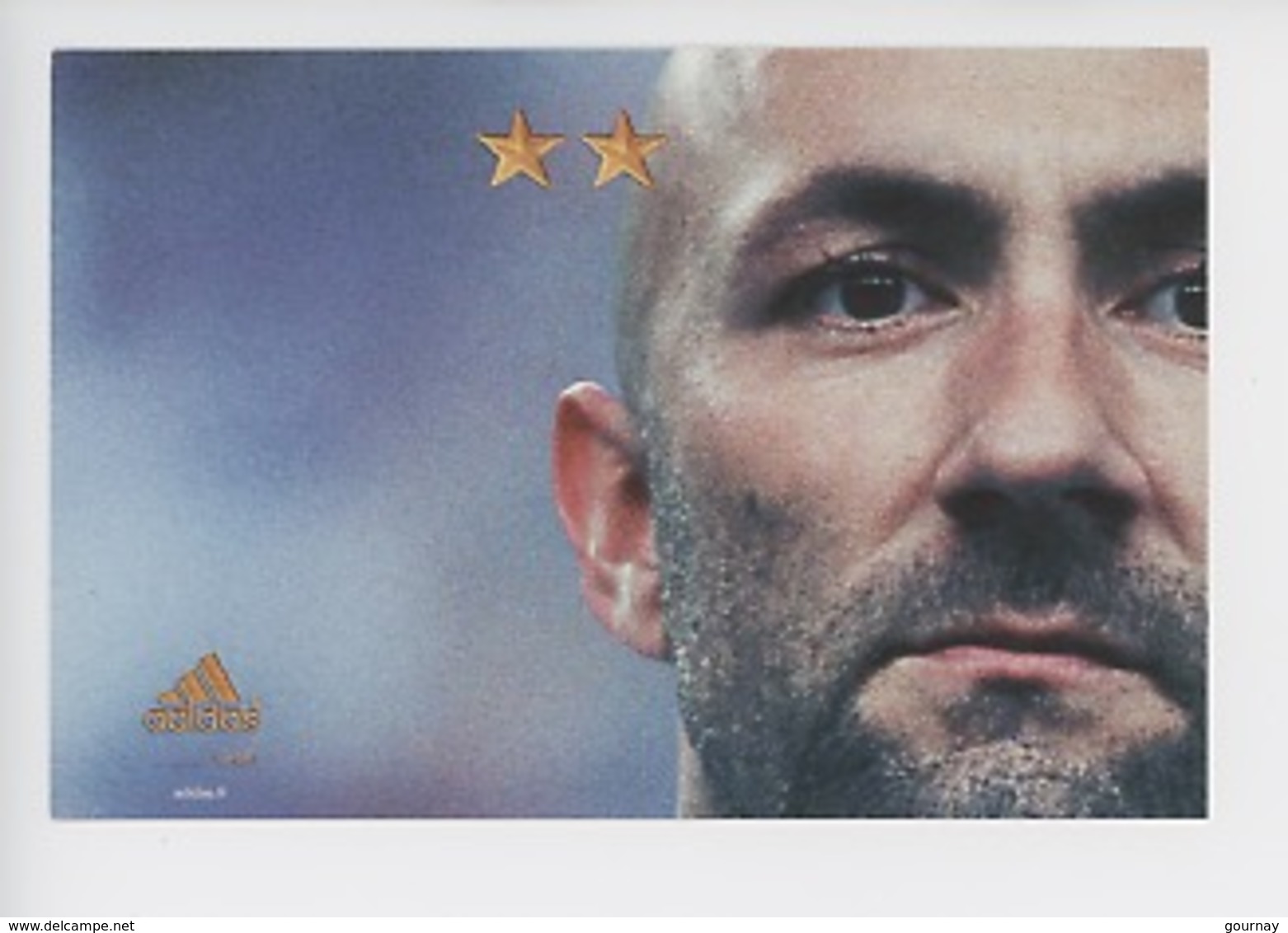 Fabien Barthez "On N'a Qu'une Seule Chose En Tête" Juin 2002 - Cp Vierge (Adidas) - Calcio