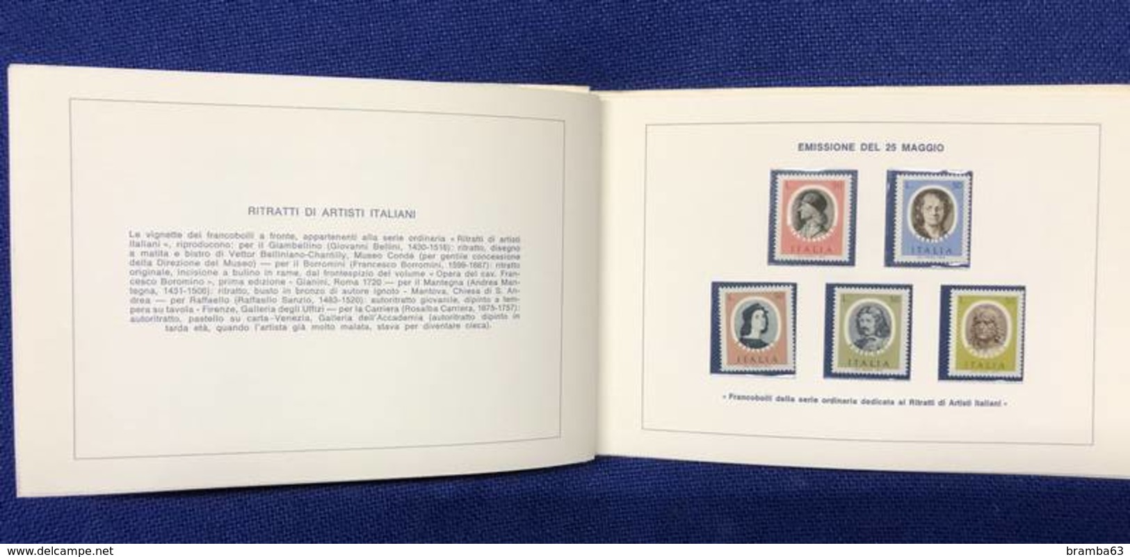 1974 Libretto francobolli emessi amministrazione postale italiana - completo nuovo (come da scansione)