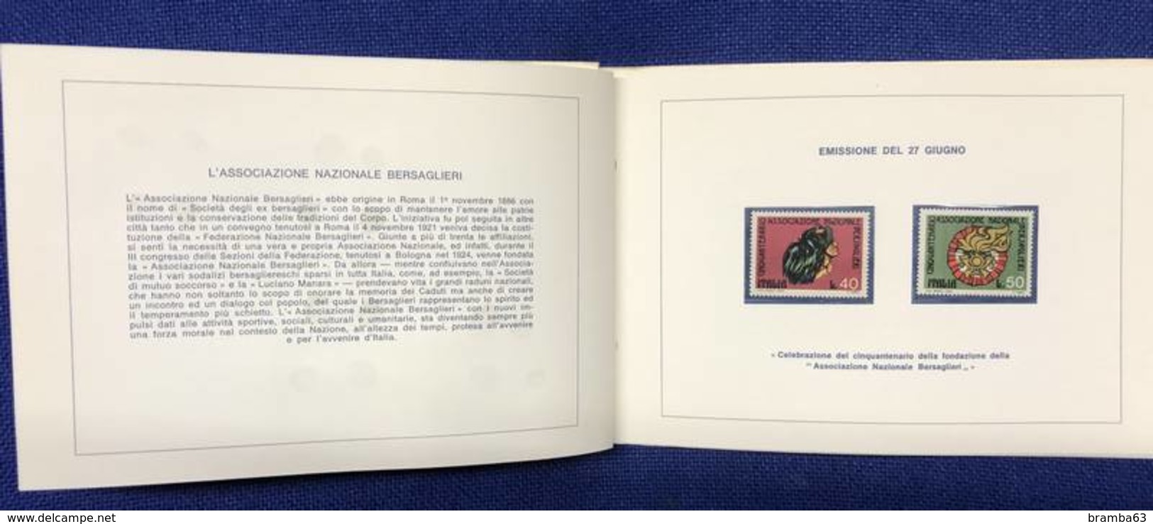 1974 Libretto francobolli emessi amministrazione postale italiana - completo nuovo (come da scansione)