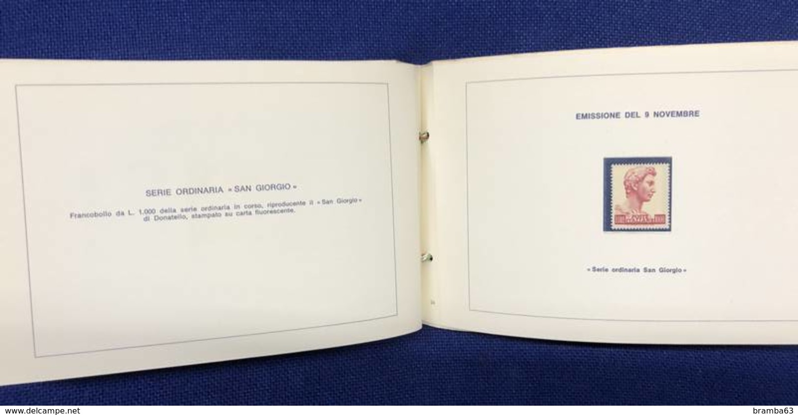 1974 Libretto francobolli emessi amministrazione postale italiana - completo nuovo (come da scansione)