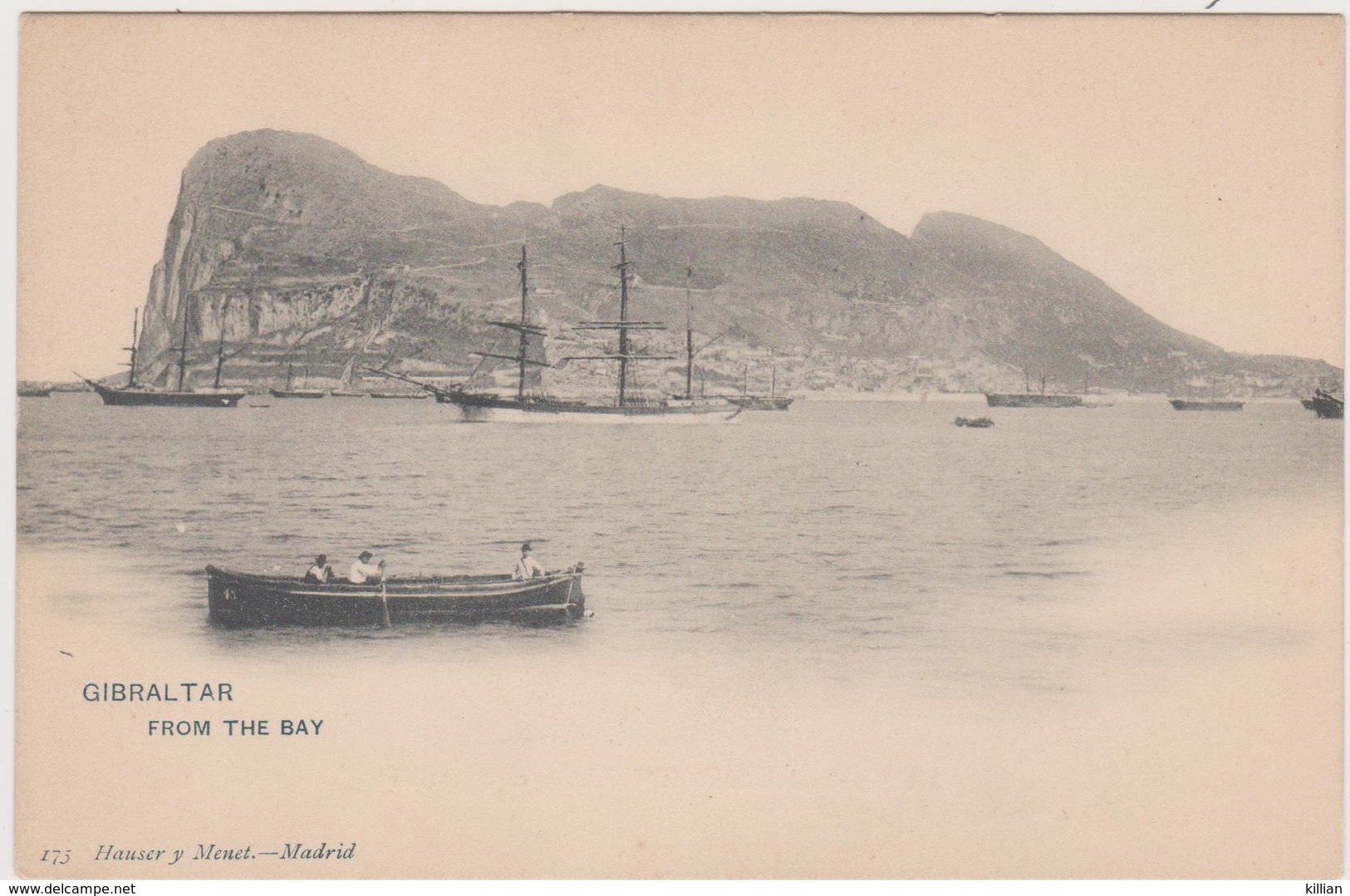 Gibraltar From  The Bay - Autres & Non Classés