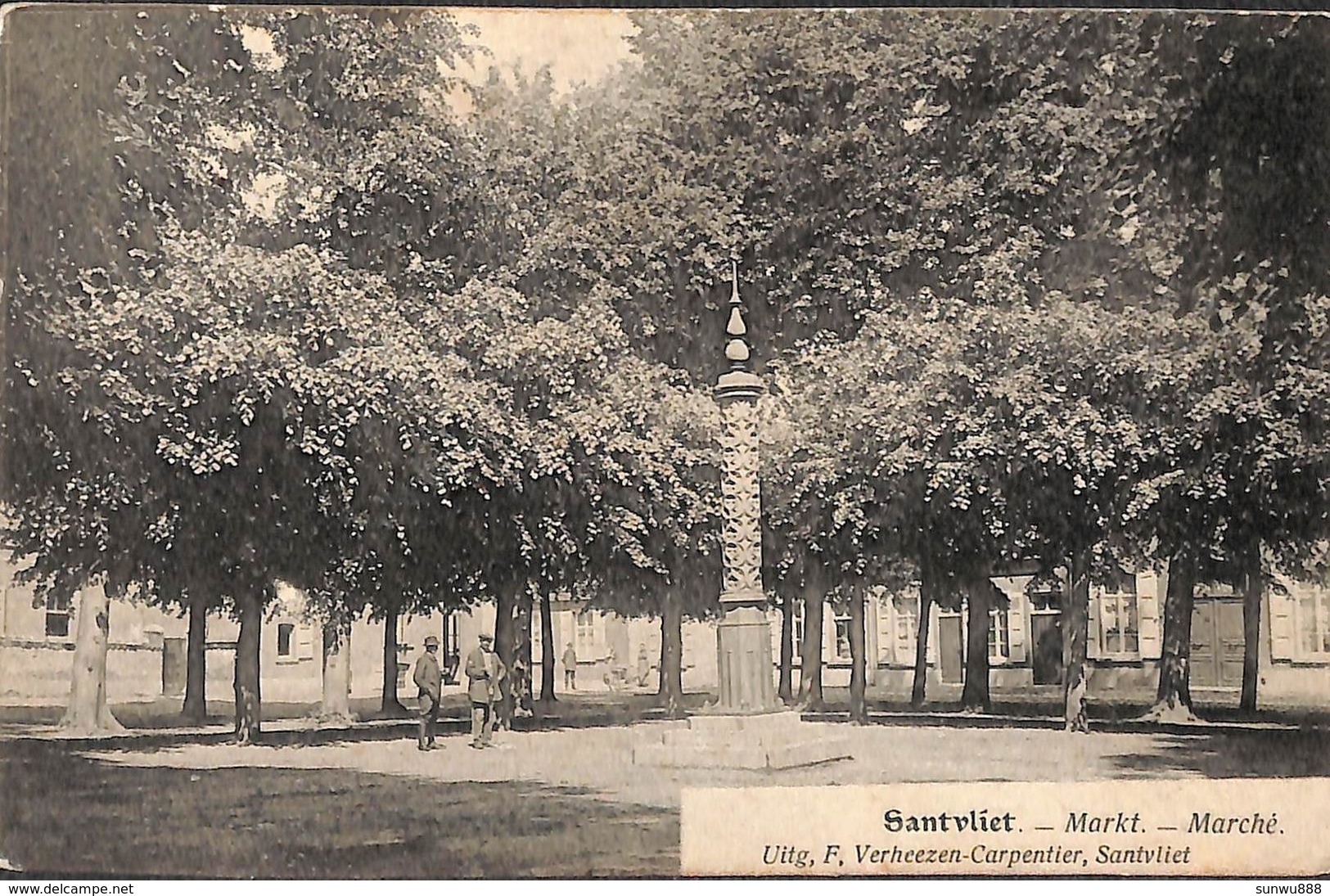 Santvliet - Markt Marché (Uitg. F. Verheezen-Carpentier 1920) - Antwerpen