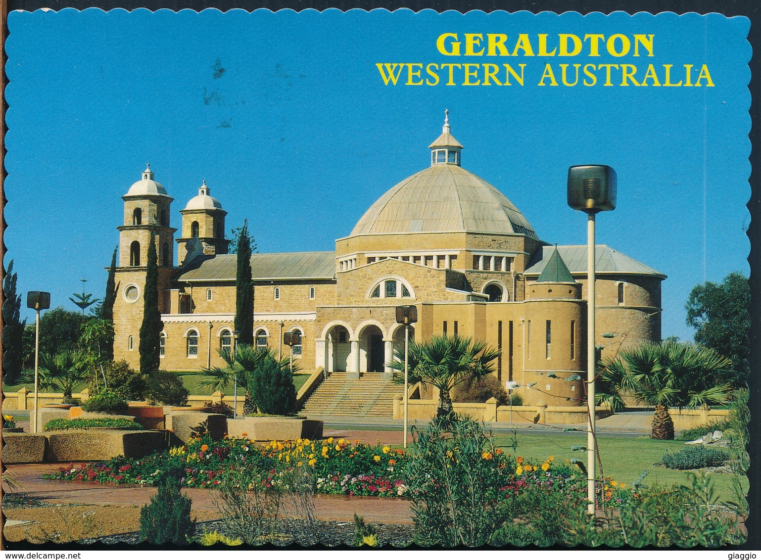 °°° 15786 - AUSTRALIA - GERALDTON - CATHEDRAL - 1994 With Stamps °°° - Geraldton