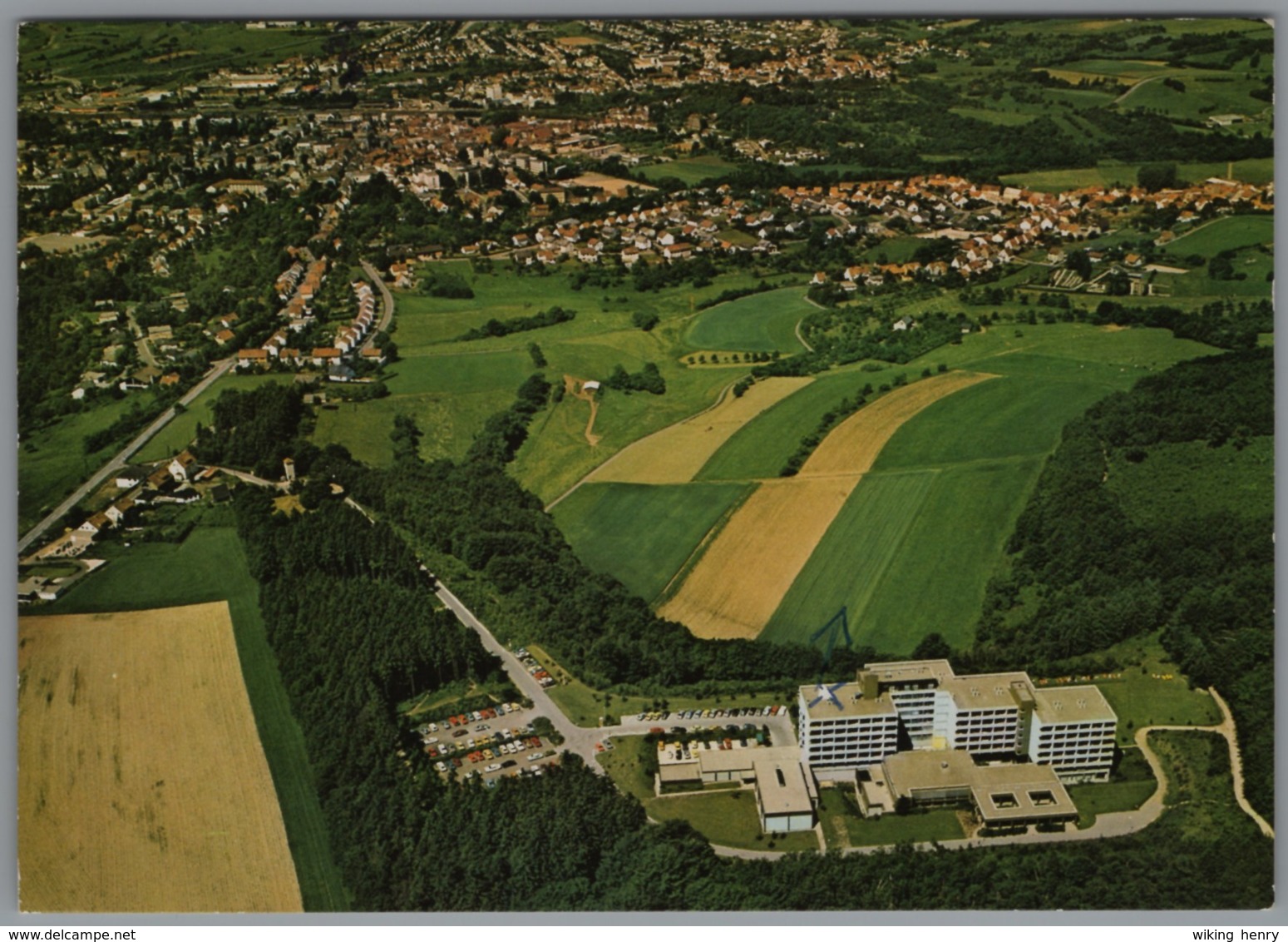 St Wendel - Bosenberg Klinik Mit Blick Nach St Wendel - Kreis Sankt Wendel