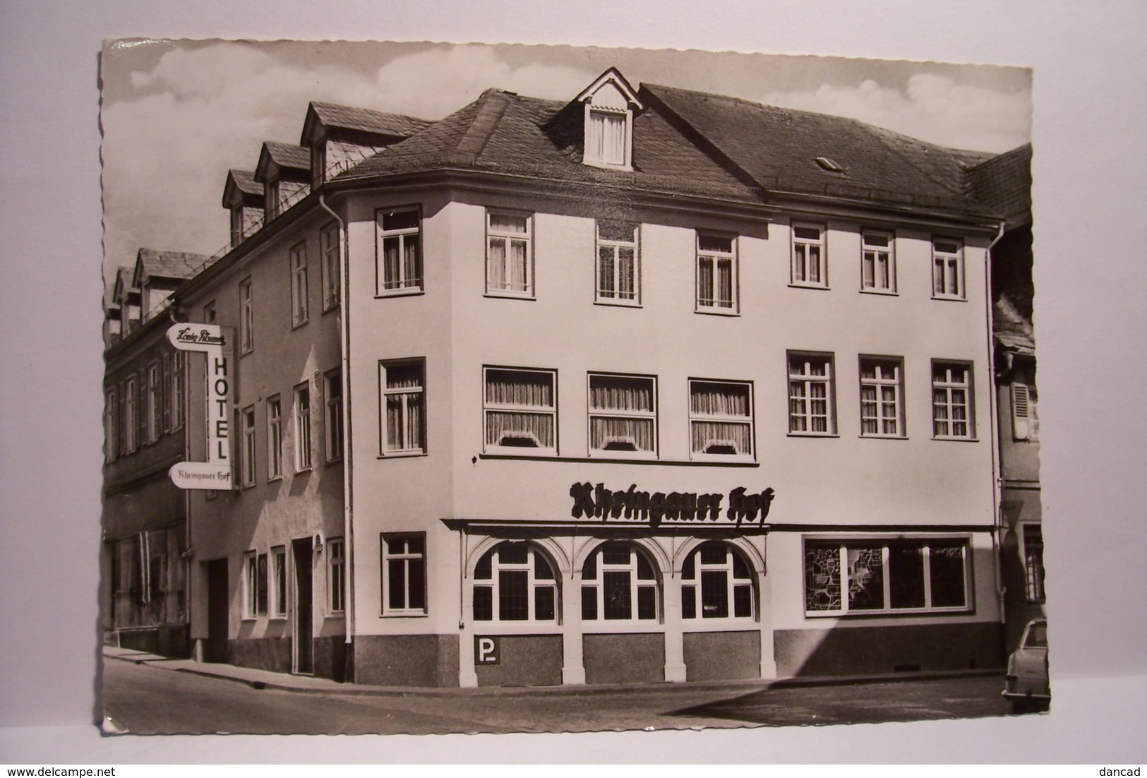 HOTEL-RESTAURANT  " Rheingauer  Hof "  ELTVILLE / KUCHENCHEF  - ( Pas De Reflet Sur L'original ) - Eltville