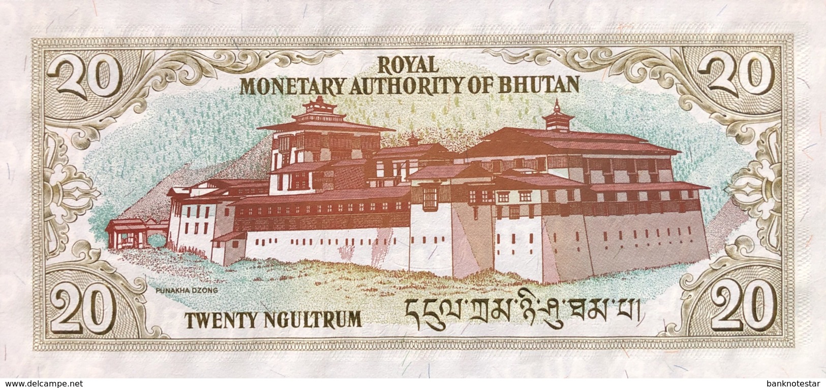 Bhutan 20 Ngultrum, P-23 (2000) - UNC - Bhutan