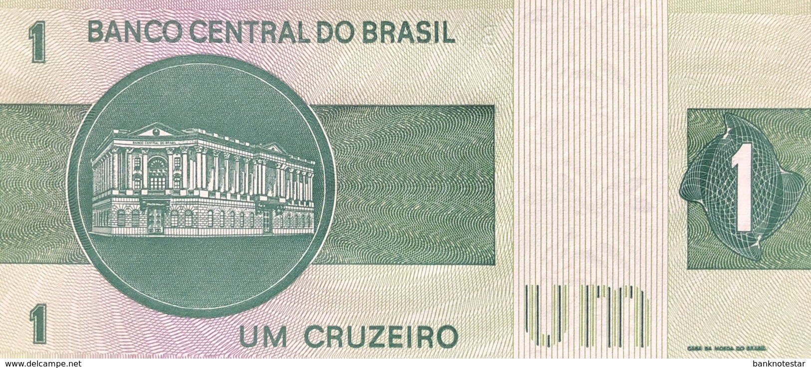 Brazil 1 Cruzeiro, P-191Ac (1972) - UNC - Brasilien