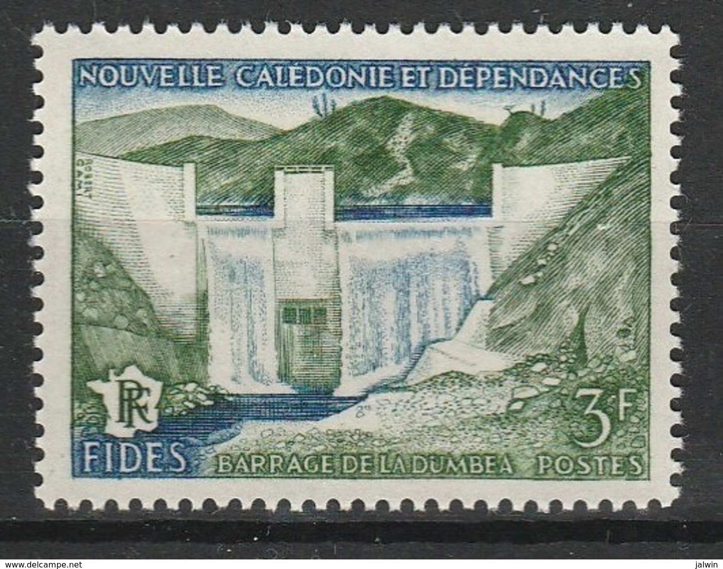 NOUVELLE CALEDONIE 1956 YT N° 287 ** - Unused Stamps