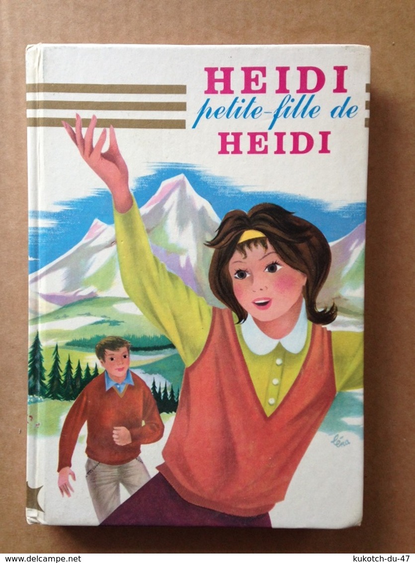 Album Jeunesse - Heidi (Lot De 5 Livres Issus De La Collection "Notre Livre Club") - Bibliotheque Rouge Et Or