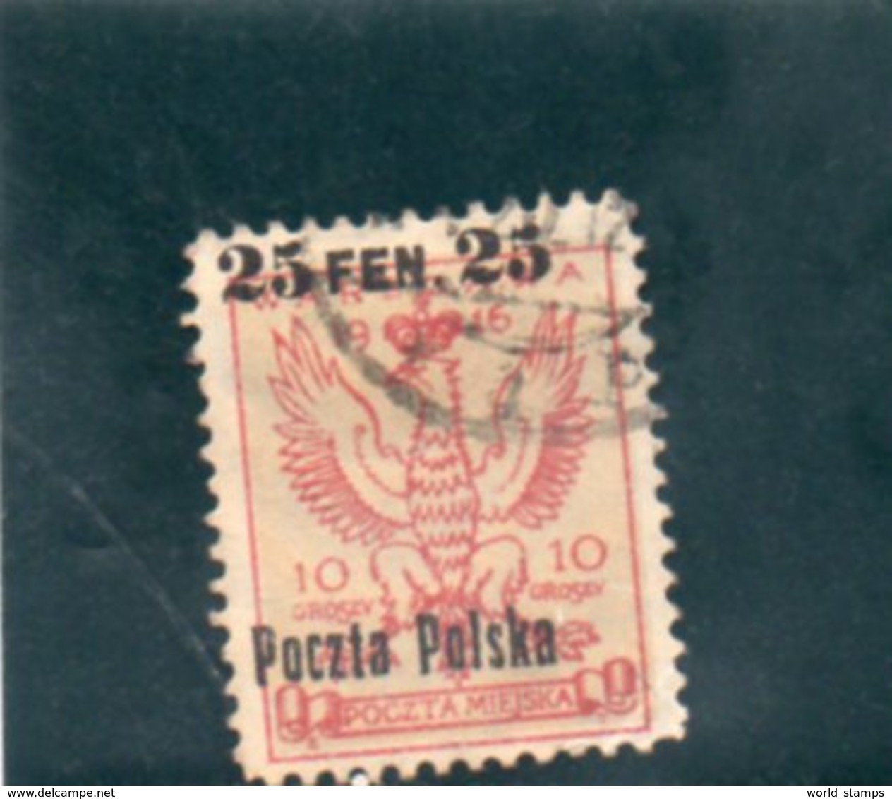 POLOGNE 1918 O - Used Stamps