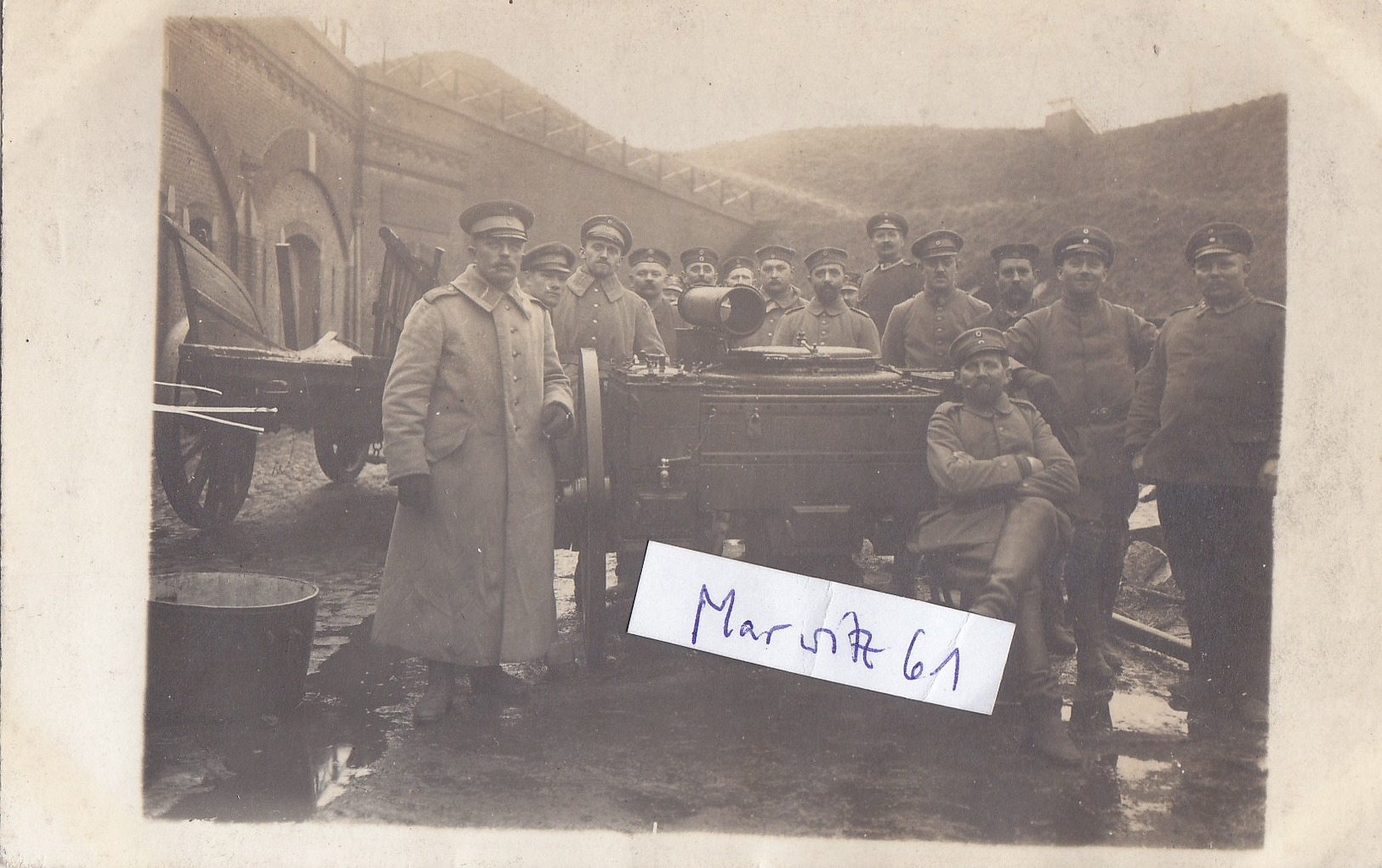 Foto Fort Festung Posen Metz Reims Thorn  Feldküche Frankreich Belgien  Deutsche Soldaten 1.Weltkrieg Ww1 14-18 - War, Military