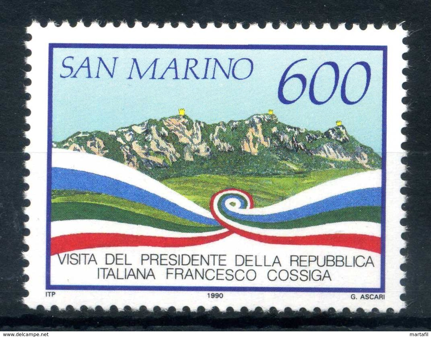 1990 SAN MARINO SET MNH** - Unused Stamps