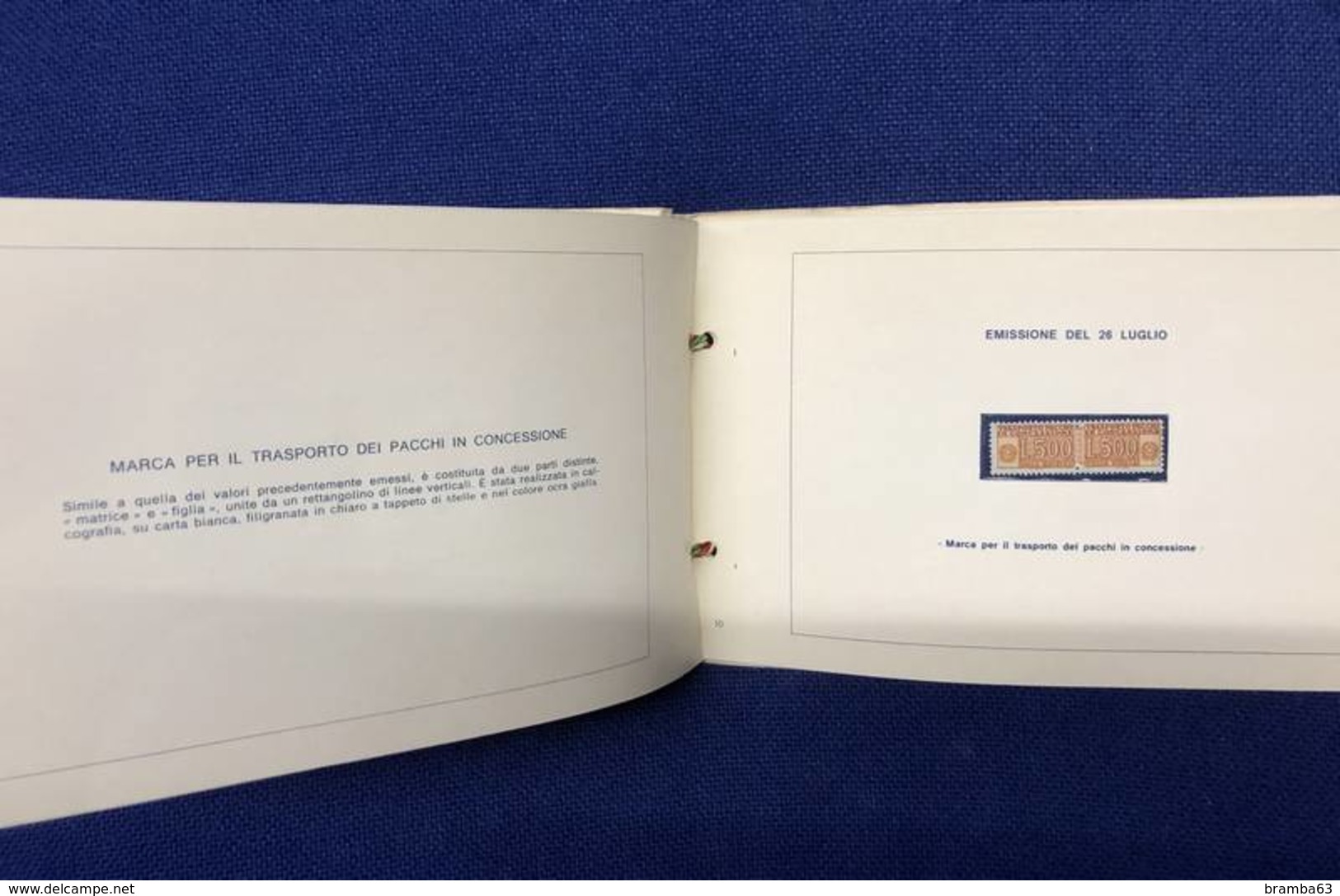 1976 Libretto francobolli emessi amministrazione postale italiana - completo nuovo (come da scansione)