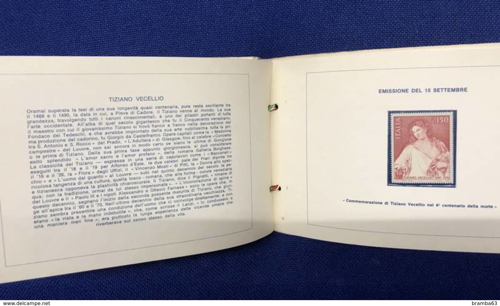 1976 Libretto francobolli emessi amministrazione postale italiana - completo nuovo (come da scansione)