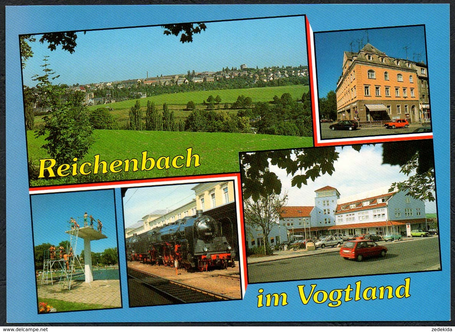 D1861 - TOP Reichenbach - Verlag Bild Und Heimat Reichenbach Qualitätskarte - Reichenbach I. Vogtl.