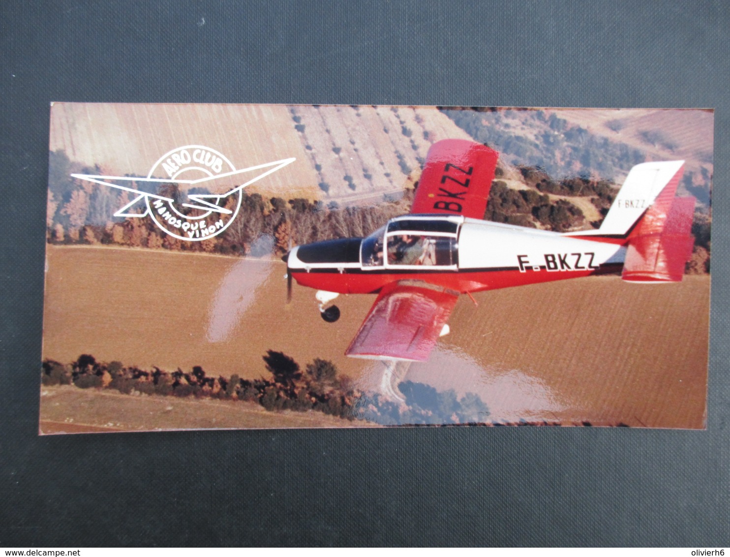 PHOTO AVIATION (V1930) AERO CLUB MANOSQUE VINON (9 VUES) Vue De L'avion Dans Le Ciel - Aviación