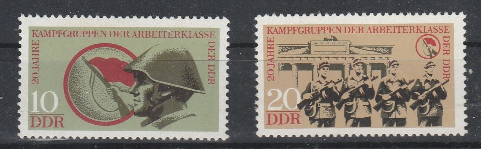 DDR  - Deutsche Demokratische Republik  - 1973 -Ernergiesystem - MiNr.. 1874-75  Siehe Scan - Neufs