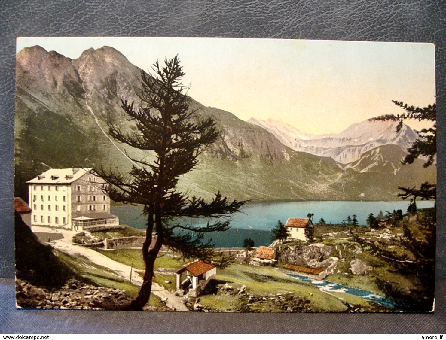 (FP.NV59) PIORA - LAGO RITOM (QUINTO, CANTON TICINO, SVIZZERA) - Quinto