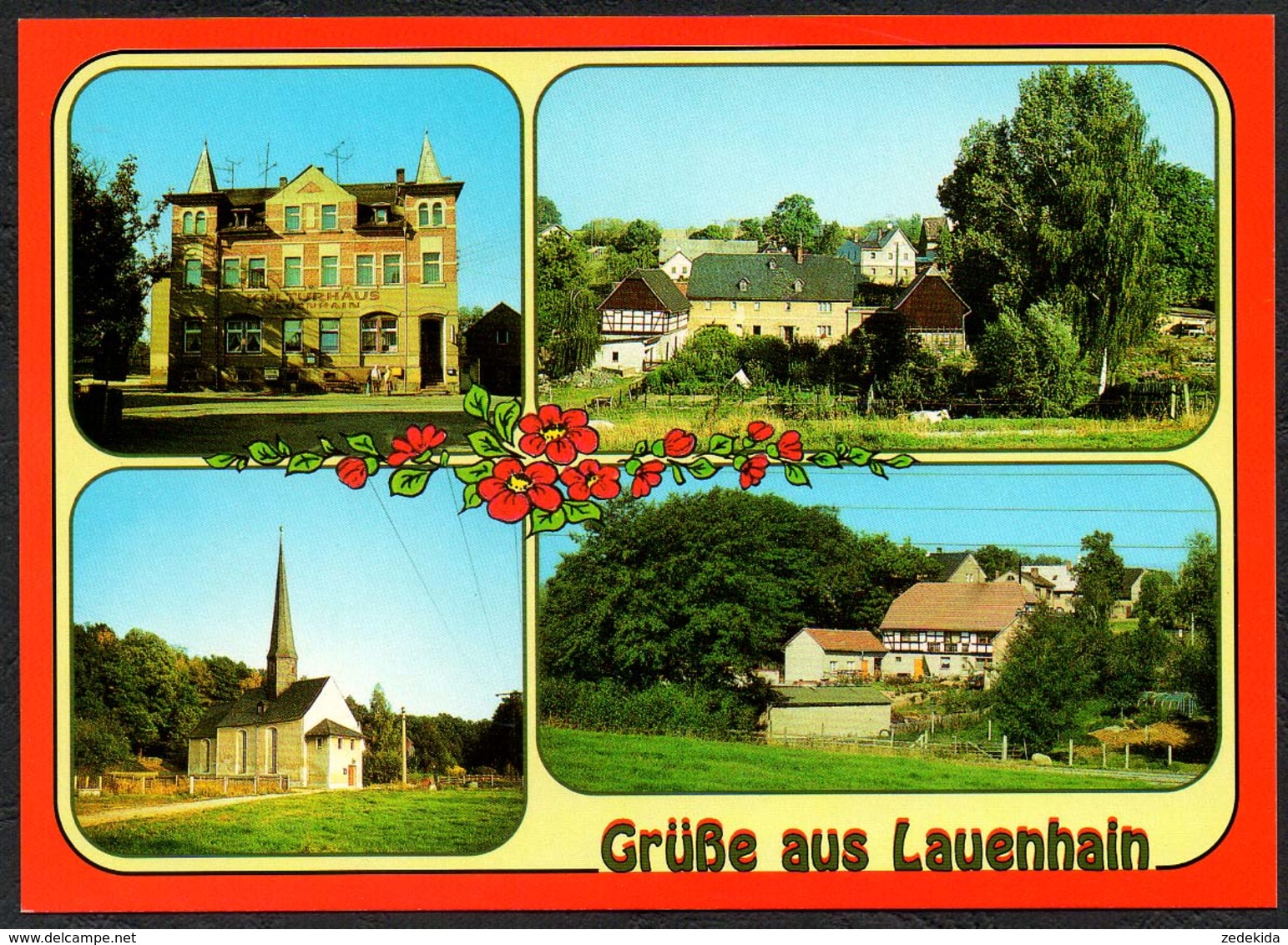 D1898 - TOP Lauenhain  - Verlag Bild Und Heimat Reichenbach Qualitätskarte - Andere & Zonder Classificatie