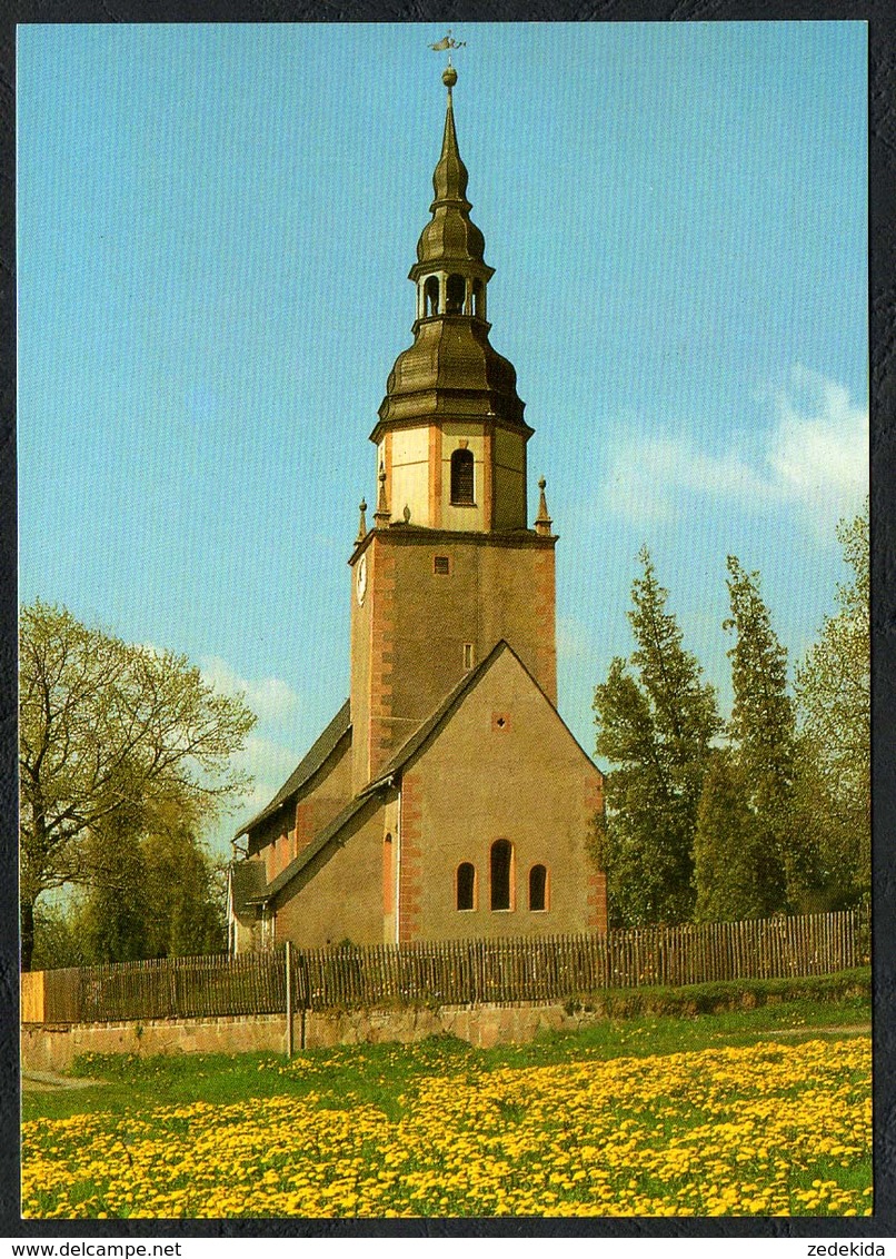 D1911 - TOP Langenreinsdorf Bei Crimmitschau Kirche - Verlag Bild Und Heimat Reichenbach Qualitätskarte - Crimmitschau