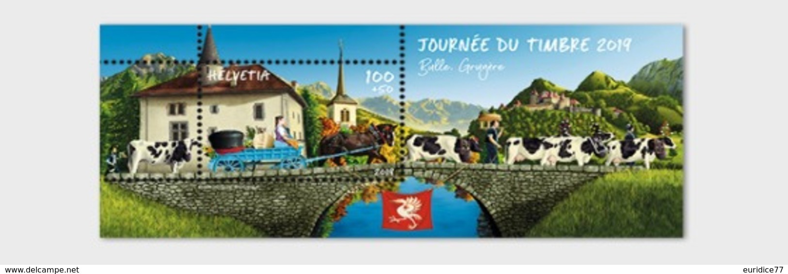 Switzerland 2019 - Stamp Day 2019 Bulle - M/S Mint - Neufs